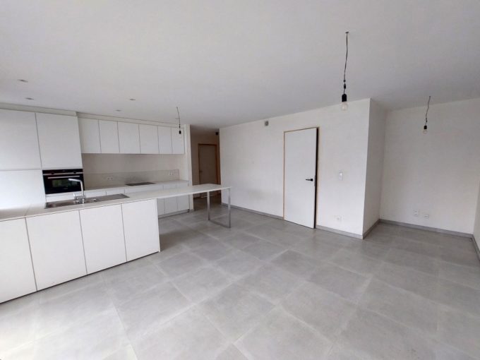 Gelijkvloers nieuwbouwappartement met 1 slaapkamer en terras