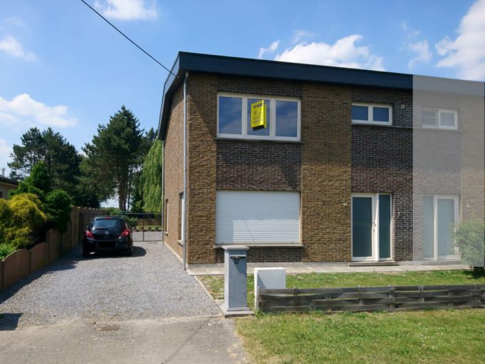 Halfopen bebouwing met 3 slaapkamers en tuin