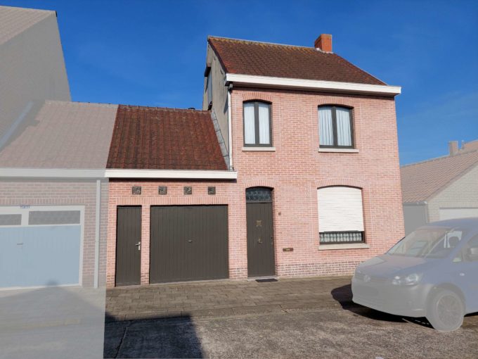 Woning met 2 slaapkamers, garage en tuin